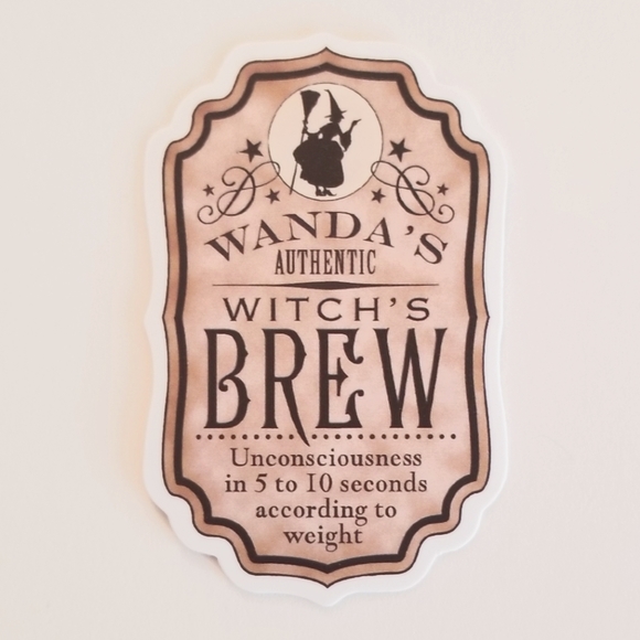 10/$10 Witch's Brew Sticker - Picture 1 of 1